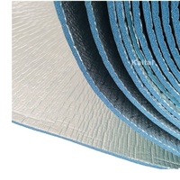 Rouleau d'isolation thermique en mousse XPE avec feuille d'aluminium réfléchissante personnalisée, barrière de chaleur radiante, couverture de toit découpable pour bâtiment
