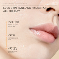 LAIKOU OEM/ODM/OBM Compresse humide 100ml Hydratant Éclaircissant Réduit l'oxydation Sérum tonifiant à la vitamine C