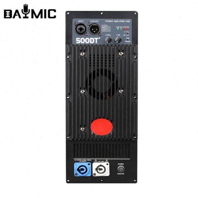 Professional 500W Power Amplifier Module Class D for Sound Equipment Amplifiers Speaker Sound System