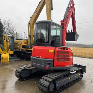 Mini-excavatrice Yanmar 55, 5,5T, hydraulique stable, entretien facile, multi-applications, certifiée CE/EPA, qualité supérieure, originale - Product Image 3