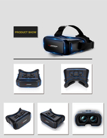 Réalité virtuelle pliable nouveau bf film bleu de réalité virtuelle 3d vr box 3d lunettes pour téléphone portable