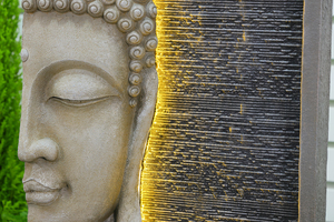 Thiết Kế Mới Trang Trí Nội Thất Phật Đài Phun Nước Ngoài Trời Trang Trí Sân Vườn Phong Thủy Thác Nước Đồ Trang Trí Sân Vườn Casacade Thác Nước - Product Image 5