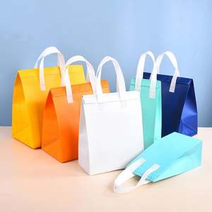 Sac isotherme en aluminium non tissé personnalisé avec logo pour aliments, repas, boissons, pique-nique, vente en gros - Product Image 3