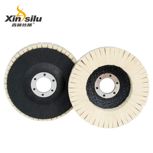 Disco de Pulido de Fieltro de Lana de 5 Pulgadas (125 mm) |   Disco de Pulido de Fieltro de Alta Densidad para Carrocería de Automóviles y Pulido de Metales (OEM Disponible) - Product Image 2