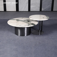 Table en marbre au design moderne et luxueux CenturyMosaic Offre Spéciale comptoirs de tables de restaurant pour le salon