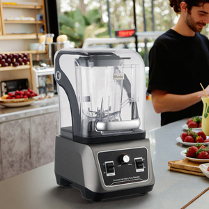 Blender silencieux transfrontalier, machine à boissons, grande carafe, hôtel, bar, haute performance, fonctionnement silencieux, robuste, système de nettoyage sans goutte - Product Image 1