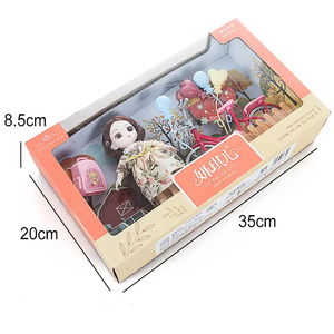 Mini <strong>Doll</strong> 13 <strong>Movable</strong> Joint Baby 3D Big <strong>Eyes</strong> Beautiful DIY Toy 10 Inch Fashion Elegant Mini Girl <strong>Doll</strong>