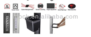 PC Keranjang Mobile/Meja Komputer/Meja Laptop VZ1602A - Product Image 5