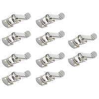 Loquet à bascule miniature en acier inoxydable pour boîtes à outils, étuis, coffres