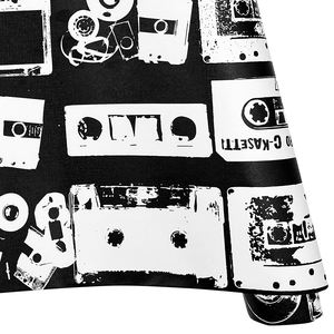 Papier peint rétro autocollant pour la chambre à coucher, le salon, la rénovation de la maison, <span class=keywords><strong>noir</strong></span> <span class=keywords><strong>blanc</strong></span>, affiches vintage, papier peint pelable - Product Image 4