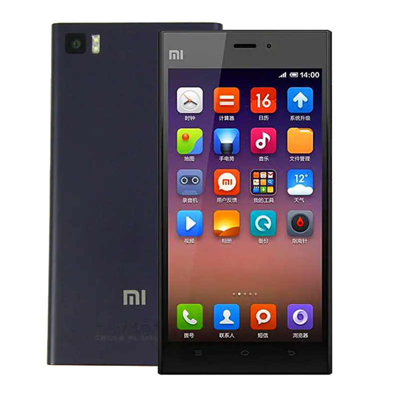 Hot Sale Original Xiaomi 3 2+16Gb 5.0 Inch 3050 Mah Global Rom Celular Xiaomi Original