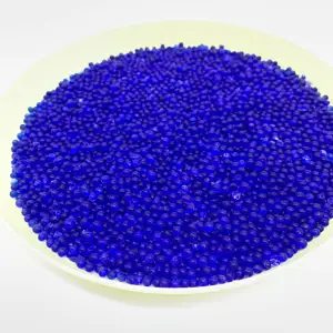 सिलिका जेल ब्लू उच्च गुणवत्ता रंग सूचक Desiccant नमी अवशोषक सिलिका जेल ब्लू मोती के लिए इस्तेमाल किया