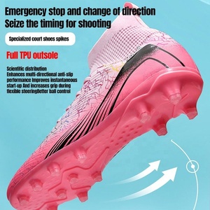 Zapatos de Entrenamiento de Fútbol Ligeros de Alta Calidad, Botas de Fútbol para Uso en Invierno y Verano, Multiusos con Absorción de Impactos - Product Image 4