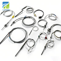 Sonde thermocouple flexible Laiyuan de type K, 3 en 1, fil nu, thermocouple pour traitement de machines