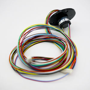 Heavy Duty <b>Mini</b> Slip Ring 12 Circuits 2A Brush Contact Conductive Capsule 18mm OD Compact Rotary <b>Connector</b> for Automation - Product Image 3