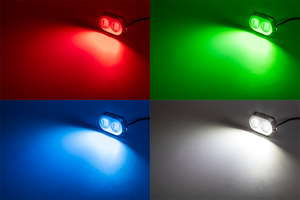 Luz LED Subacuática de Acero Inoxidable de 120W RGB IP68 para Navegación, Yates de Lujo, Muelles y Piscinas, Emisión de Luz Azul - Product Image 4