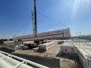 Remorque pour le transport de gaz naturel, le meilleur prix, 3 essieux, 6 tubes, camion CNG, réservoir de gaz - Product Image 5