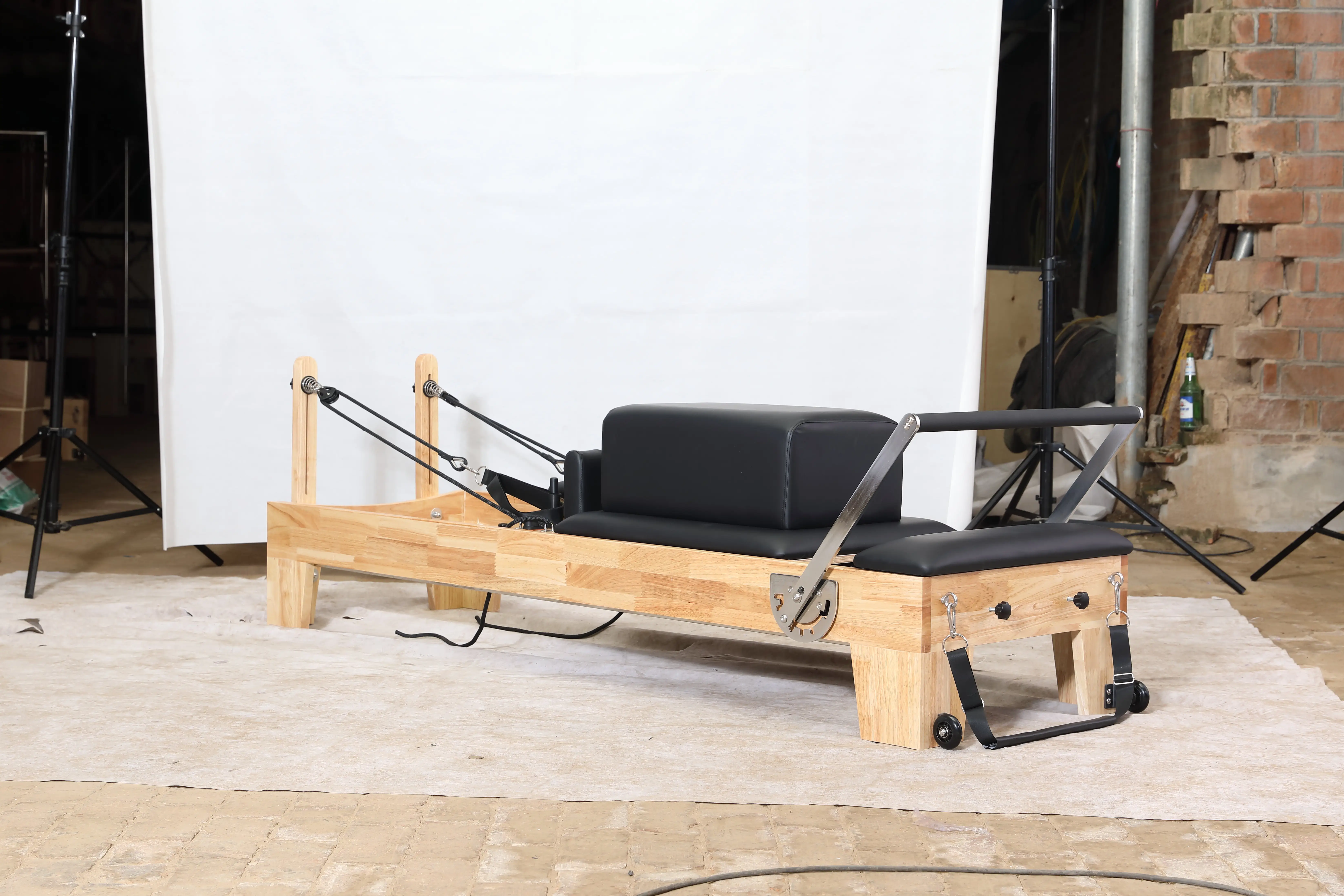 Pilates Studio Body Pilates Reformer Set équilibré professionnel yoga fitness bois Pilates machine lit chaise équipement pour la maison Wo