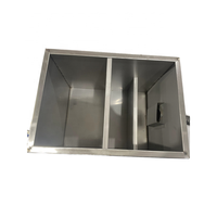 Filtre séparateur d'égout en acier inoxydable, réservoir de décantation pour poterie, piège à argile