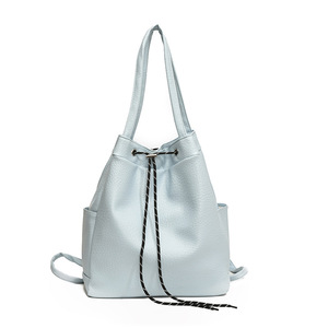 Sac seau grande capacité pour femme sac à dos décontracté polyvalent sac sous les bras simple et élégant - Product Image 6