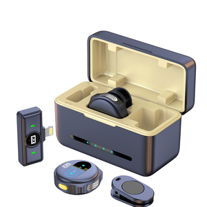 Tokdance Chuyên Nghiệp Xách Tay Mini Không Dây Lavalier Condenser <span class=keywords><strong>Microphone</strong></span> Ve Áo Tiếng Ồn Hủy Bỏ Mic <span class=keywords><strong>iPhone</strong></span> C Điện Thoại Máy Ảnh - Product Image 3