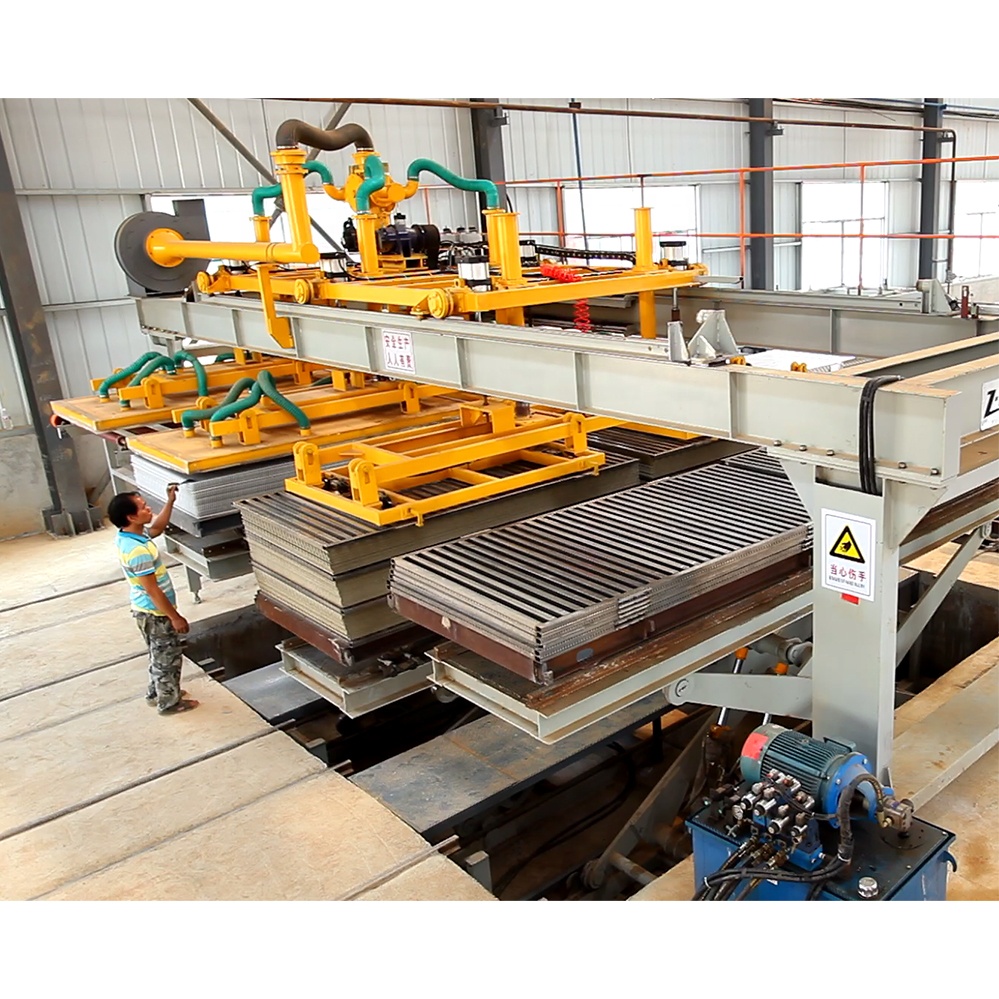 Manufacture Fiber Cement Boards Calcium Silicate Sheet Production Line Wood Grain Fiber Cement Board Making Machines
