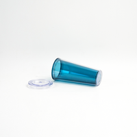 Gobelets isothermes en plastique acrylique à double paroi de 32 oz (1000 ml) avec couvercles et pailles, couleur personnalisable, OEM/ODM disponible