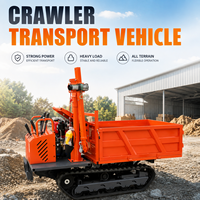 Mini-chargeuse sur chenilles, camions-bennes diesel, benne basculante 1,5-2,5 tonnes, télécommande, pompe PTO, pick-up, neuf, japonais, Pakistan