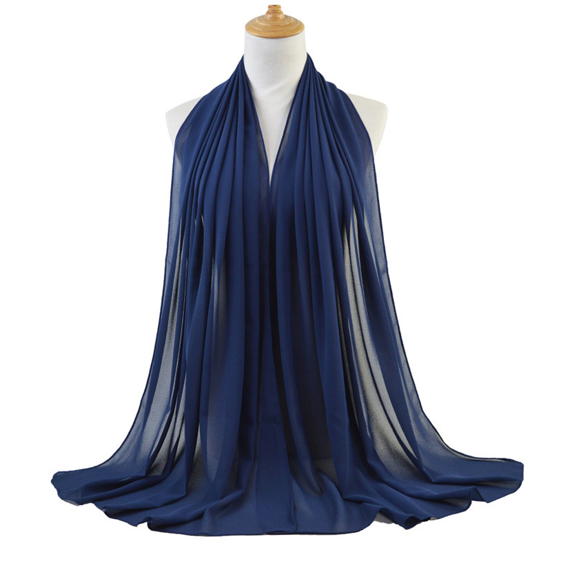 Scialle in Chiffon con pietra-#3