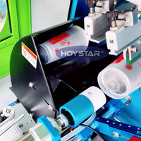 Impresora automática de vasos de plástico PET, máquina de serigrafía para vasos de papel de doble pared para café, impresora de serigrafía para vasos de PP reutilizables