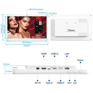 Wall Mount 15.6 Inch Has CMS Software Android 14 Tablet Optional NFC POE Commercial Digital Signage Display Advertising Monitor - Product Image 5