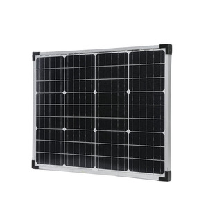 Panneau Solaire Monocristallin de Petite Taille 12V 10W 20W 30W 40W 50W 60W 80W 75W 100W 200W - Prix de Gros Usine - Product Image 3