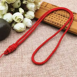 Handmade Knotted Braided Line Rope String Cord for Jade Beads Lucky Necklace Pendants Making
