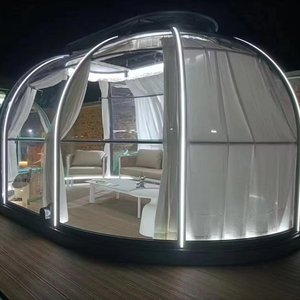 Sự kiện ngoài trời rõ ràng không thấm nước nhà bong bóng trắc địa <span class=keywords><strong>Dome</strong></span> container midcentury thiết kế hiện đại 3.0 bầu trời đầy sao phòng mô hình cho - Product Image 2
