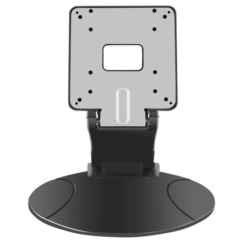 Ergonomic design foldable tilt desktop monitor stand