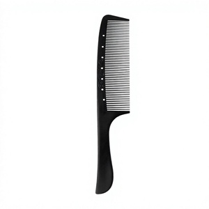 Peigne à queue de rat en fibre de carbone à marque privée, antistatique, pour la coiffure en salon - Product Image 3