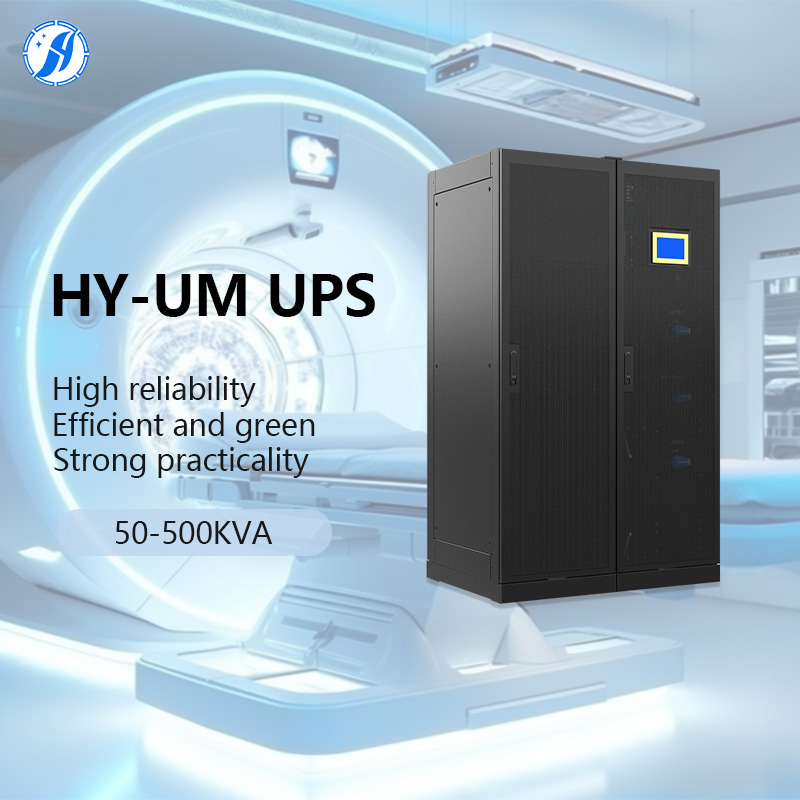 50kw 200kw 600KW Modular UPS LCD Display Digital Control Paralleled 10 Units 0 Switch Time Uninterruptible Power Supplies (UPS)