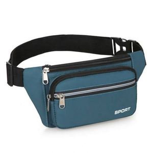 Travel Sport Nylon Waist <b>Pack</b> <b>Waterproof</b> Mountain Cycling Running Belt Waist Bag for Men - Product Image 1