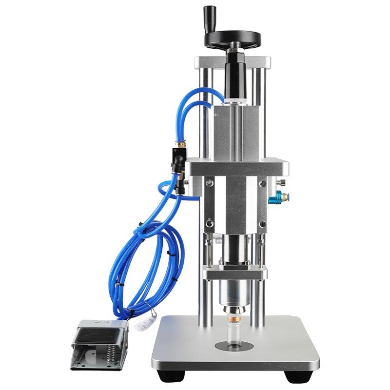 Perfume Bottle Crimping Capping Machine Hone Manual Plastic Packaging Products Perfume Packing Glass Jars Perfume Scratch