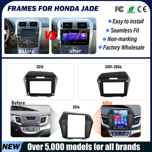 Marco para Reproductor de DVD de Coche para HONDA JADE, Kits de Panel de Marco para Salpicadero de Audio de Coche, Marco para Pantalla de Coche, Marco para Android <span class=keywords><strong>Auto</strong></span>, Marco para Radio de Coche - Product Image 1