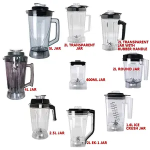 Sojabohnen milch mixer Tasse 2L 4L 5L Kunststoff PC Krug Krug Glas für Ersatz Mixer Teile