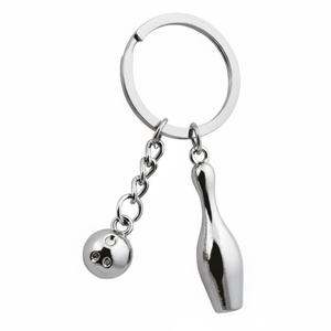 Portachiavi per Auto con Gioco di Bowling, Accessorio Divertente Senza Confezione - Product Image 2