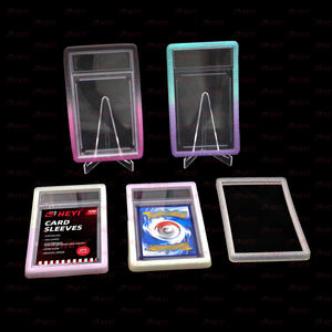 פרימיום shockproof <span class=keywords><strong>tpu</strong></span> סיליקון כרטיס כרטיס מגן לוח כרטיס 135 x80 מ "מ <span class=keywords><strong>tpu</strong></span> מאבטח עבור כרטיסי psa/tcg - Product Image 1