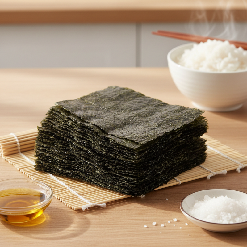 Authentic Sushi Nori Roasted Seaweed Yaki