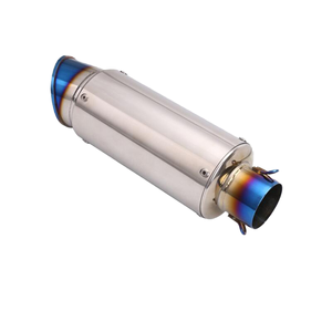 Nouveau <span class=keywords><strong>silencieux</strong></span> d'échappement pour moto, escapement moto universel pour Nmax CRF 230 Z750 CB400 <span class=keywords><strong>ER6N</strong></span> GY6 - Product Image 4