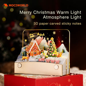 Nueva Tendencia 2026 Bloc de Notas 3D/Notas Adhesivas/Libreta - Bonita Noria Papelería Kawaii Calendario Mágico Personalizado Regalos de Notas de Arte 3D - Product Image 2