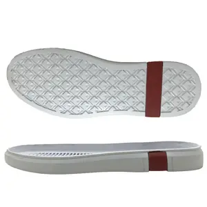 Mustang Wholesale rubber shoe soles custom white color Skate Shoes Outsoles leisure fashion rubber outsole for skate shoes