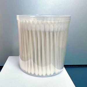 <span class=keywords><strong>Coton</strong></span>-tiges en <span class=keywords><strong>coton</strong></span> pur à double extrémité, absorbants, pour le nettoyage des oreilles, usage domestique et étudiant, avec boîte de rangement - Product Image 4