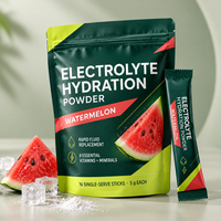 Poudre d'électrolytes pour adultes, soutien immunitaire, favorise l'équilibre électrolytique, différentes saveurs, 16 sachets, OEM HALAL