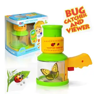 핫 세일 다른 교육 줄기 장난감 야외 탐색기 키트 곤충 컨테이너 버그 포수 돋보기 장난감